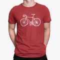Camiseta Bici Dibujo Minimalista