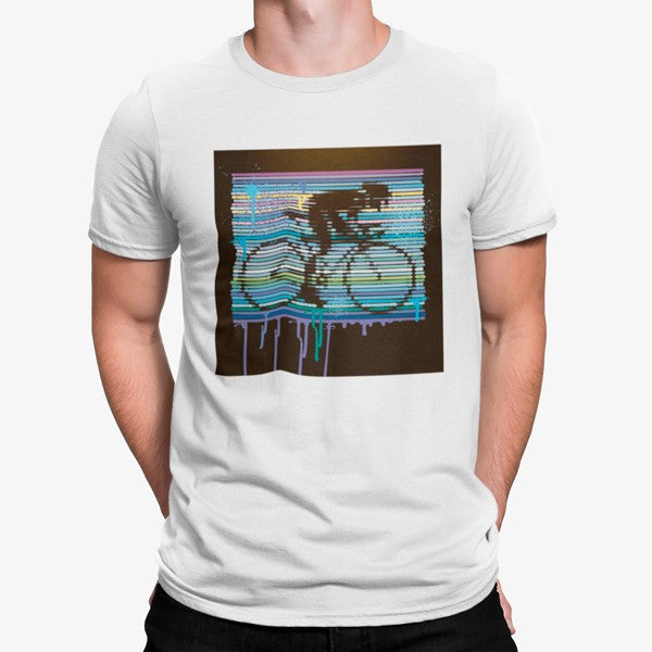 Camiseta Bici Dibujo Tinta