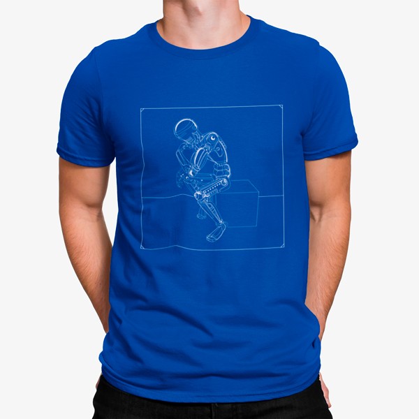Camiseta Robot Pensador Rodin