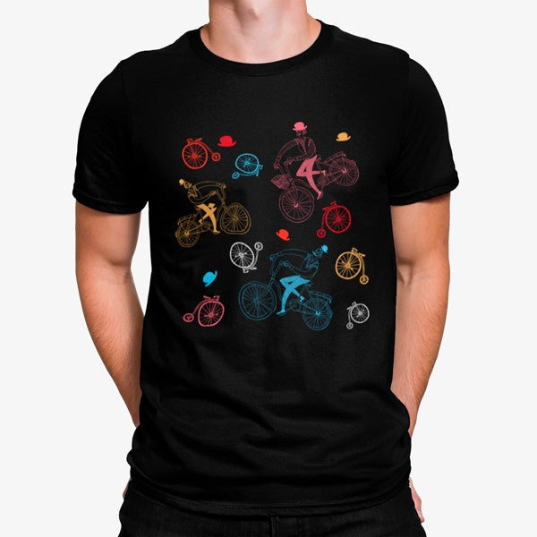 Camiseta Caballero En Bici