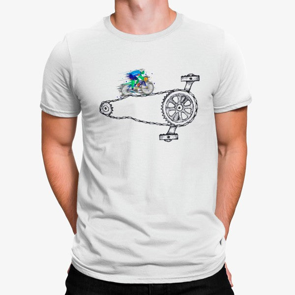 Camiseta Cadena De Bici