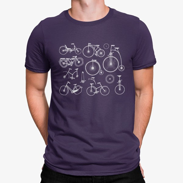 Camiseta Ruedas De Bicicleta
