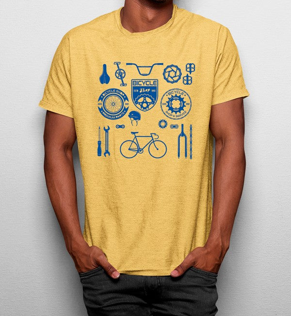 Camiseta Tienda De Piezas De Bicicleta