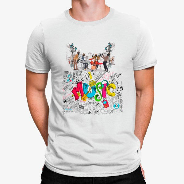 Camiseta Banda Musical Divertida