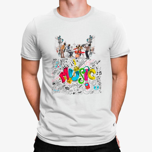 Camiseta Banda Musical Divertida