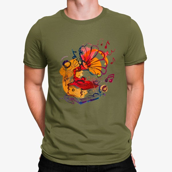 Camiseta Gramofone Artístico