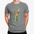 Camiseta Hombre Tocando Una Trompeta
