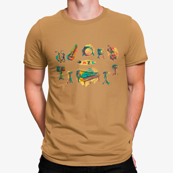 Camiseta Instrumentos Musicales Jazz