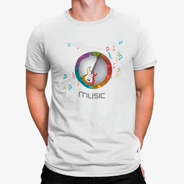 Camiseta Notas Musicales Music