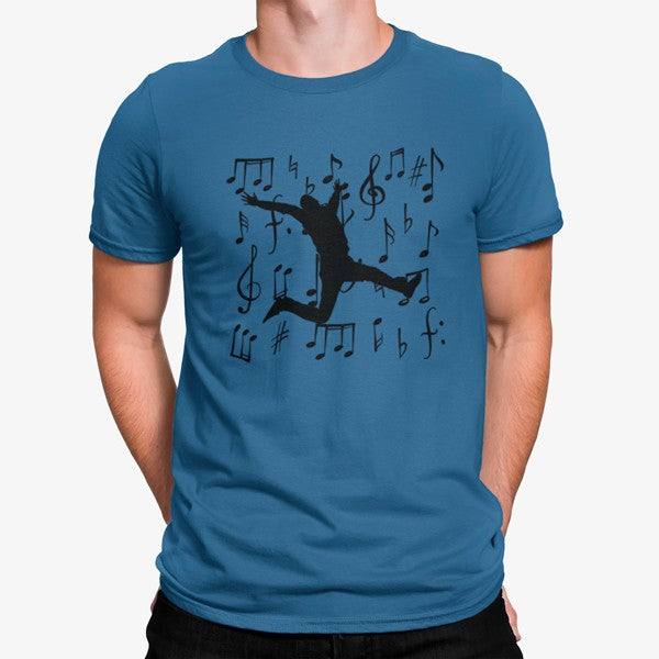 Camiseta Notas Musicales