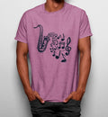 Camiseta Notas Musicales Saxofón