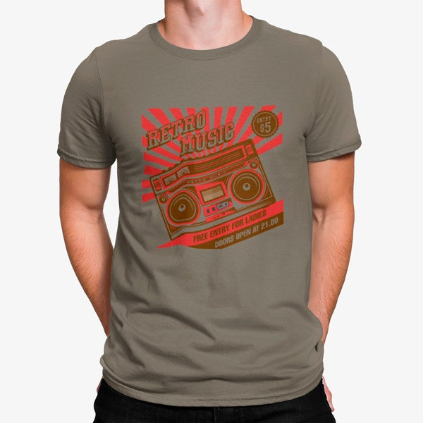Camiseta Retro Music