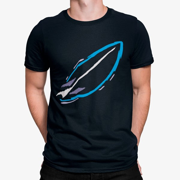 Camiseta Dibujo Tabla De Surf
