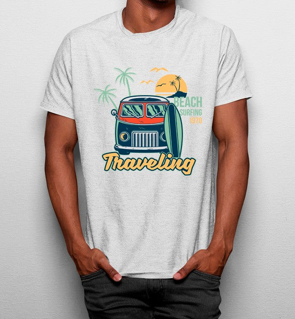 Camiseta Furgoneta Surf Playa