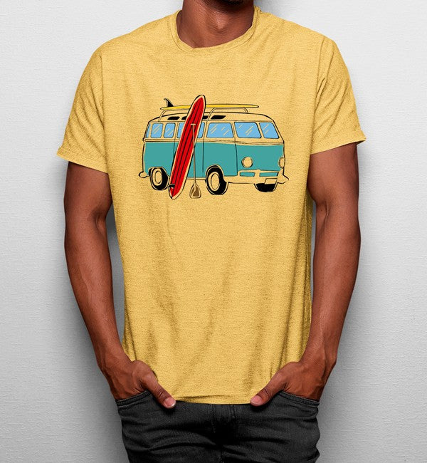 Camiseta Furgoneta Van Surf Playa