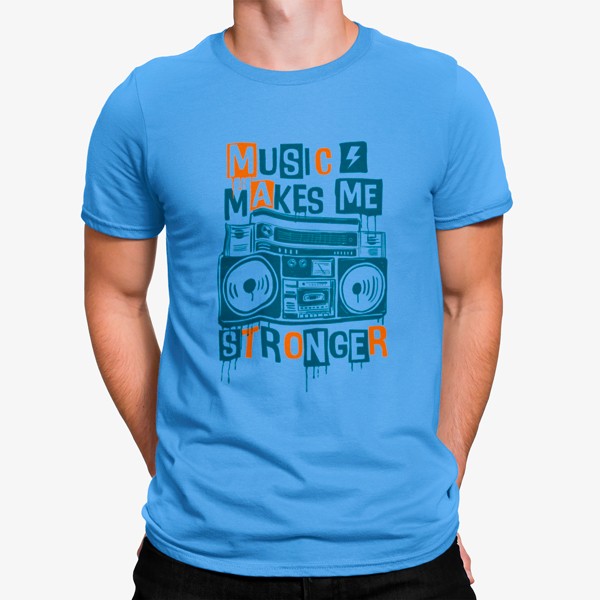 Camiseta Música me da Fuerza