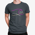 Camiseta Ola Minimalista