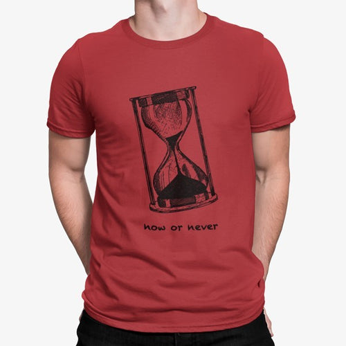 Camiseta Ahora o Nunca con Reloj de arena