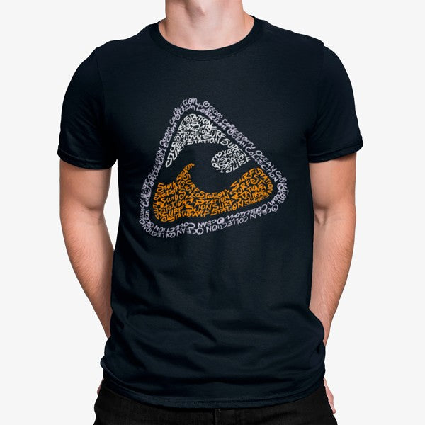 Camiseta Símbolo De Ola
