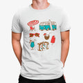 Camiseta Símbolos Verano Helado Surf