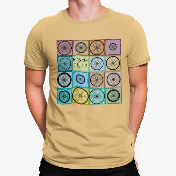 Camiseta Ruedas de Bicicletas