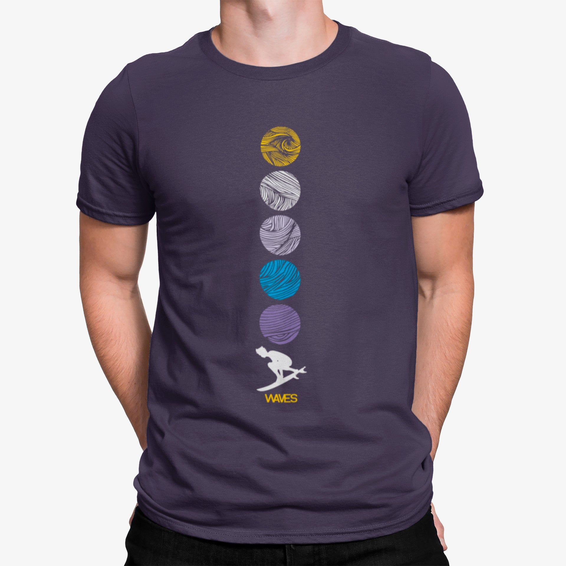 Camiseta Surfista Olas