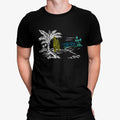 Camiseta Surf Palmeras Playa