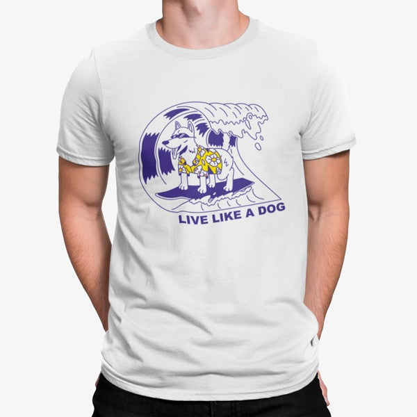 Camiseta Surf Perro