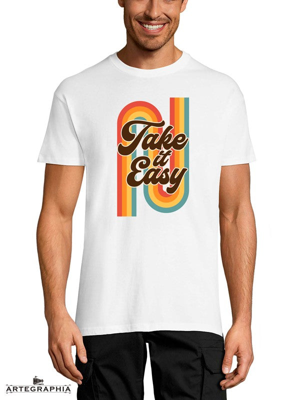 Camiseta blanca de take it Easy