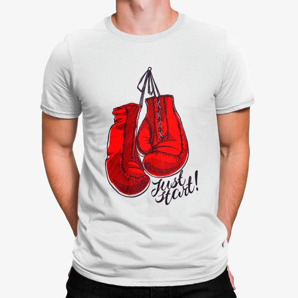 Camiseta Empeza Ahora Guantes Boxeo