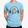 Camiseta Auriculares Música