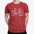 Camiseta Bicicleta Blanca de Carretera