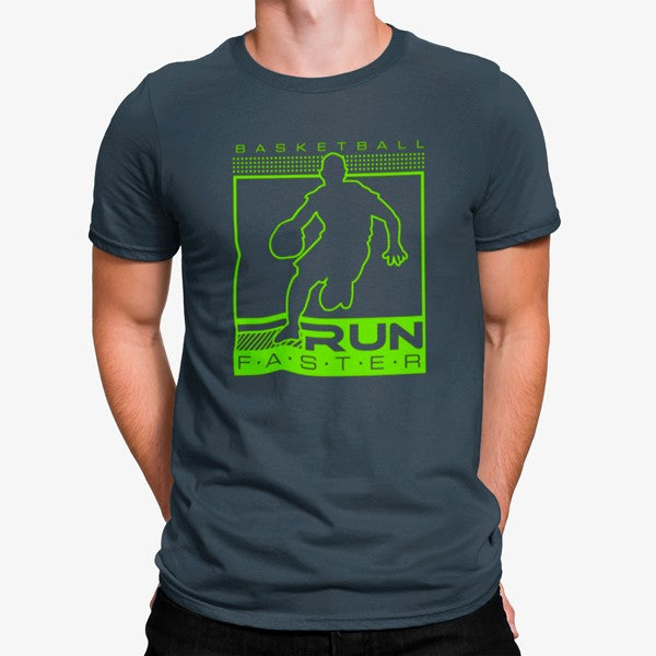Camiseta Corre Más Rápido Baloncesto