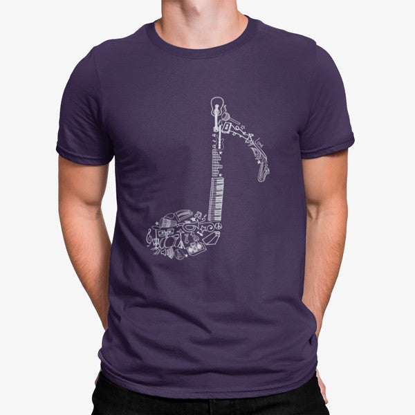 Camiseta Corchea Nota Musical