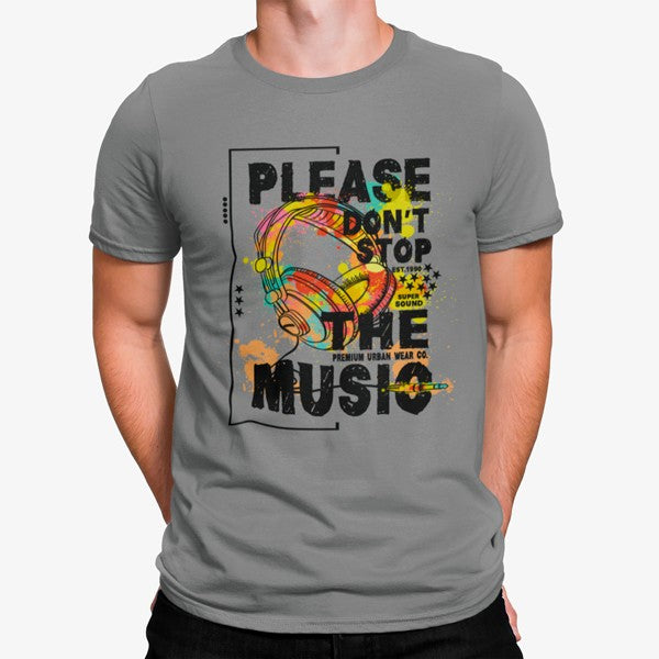 Camiseta Please Don't Stop the Music