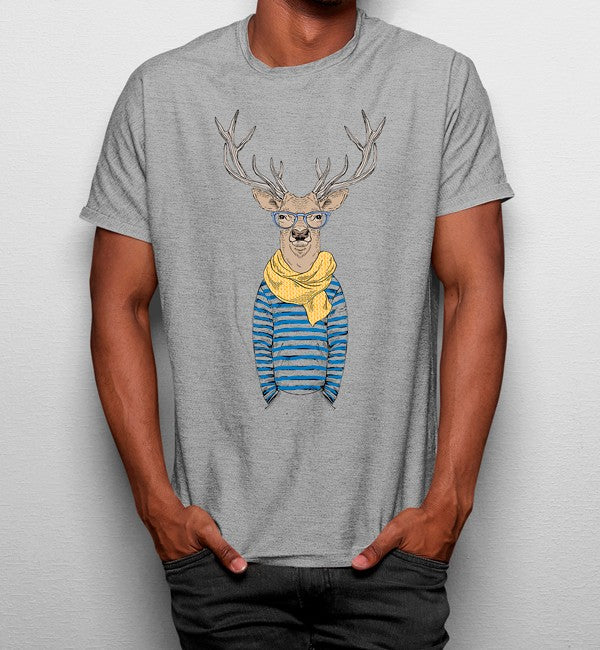 Camiseta Ciervo Bufanda