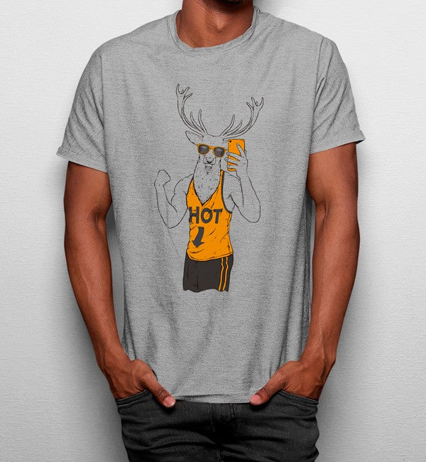 Camiseta Ciervo Selfie