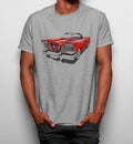 Camiseta Coche Cadillac Rojo