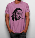 Camiseta Salvador Dalí Retrato Hecho a Lápiz