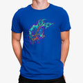 Camiseta Hombre con Saxofón Jazz