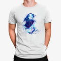 Camiseta Hombre Tocando Saxofón Artístico