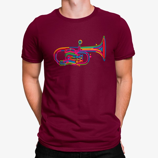 Camiseta Tuba Minimalista