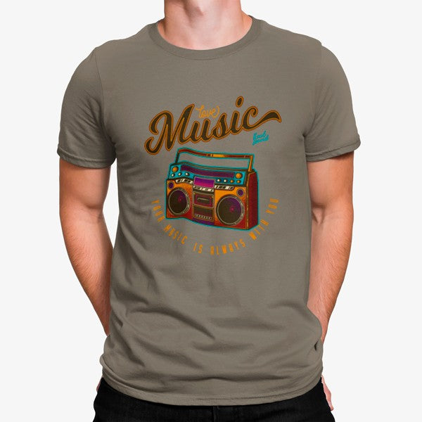 Camiseta Tu Música Esta Siempre Contigo
