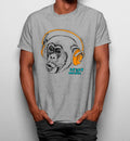 Camiseta Mono Auriculares Música Loca