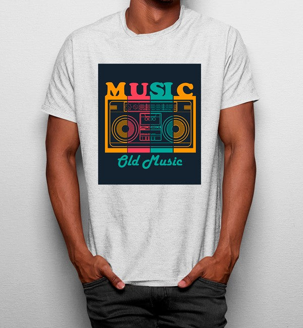 Camiseta Rádio Música Vintage