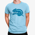 Camiseta Camaleón Azul