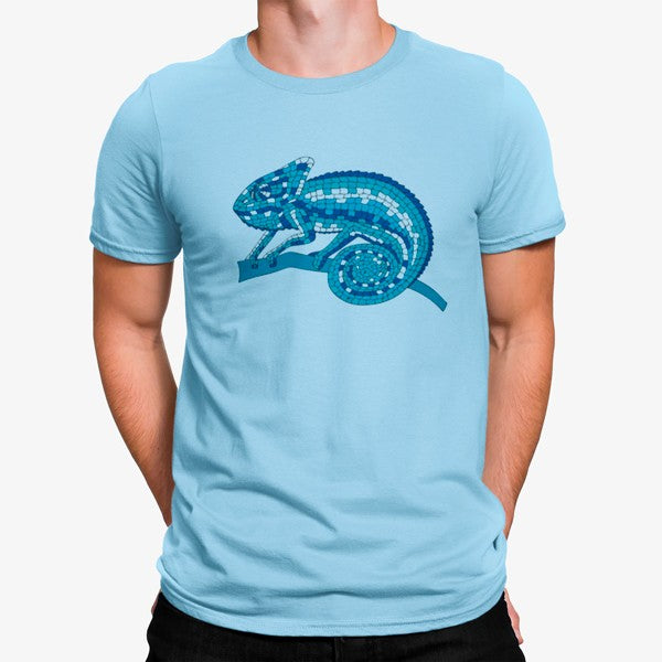 Camiseta Camaleón Azul
