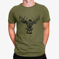 Camiseta Ciervo Gafas Hipster