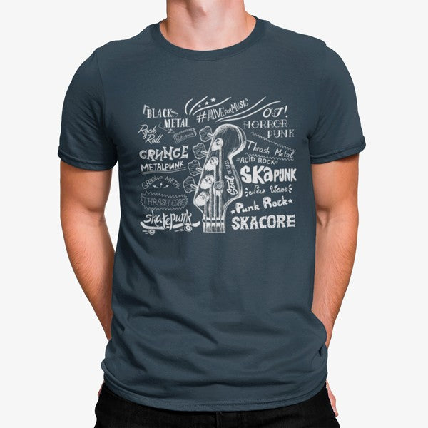 Camiseta Estilos Musicales
