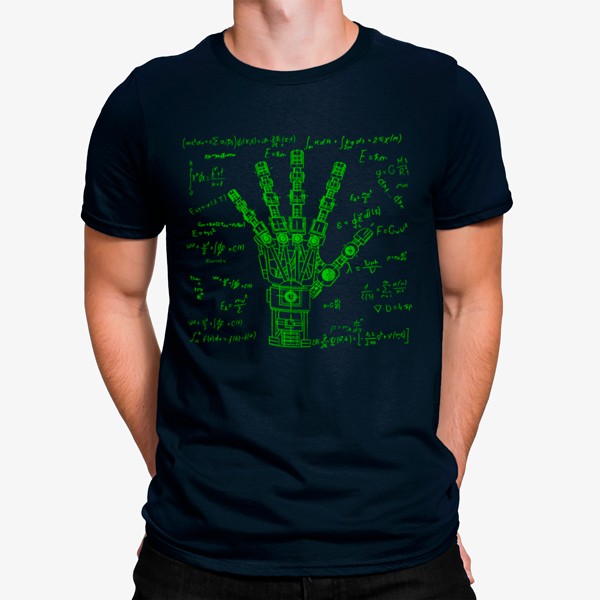 Camiseta Mano Robot